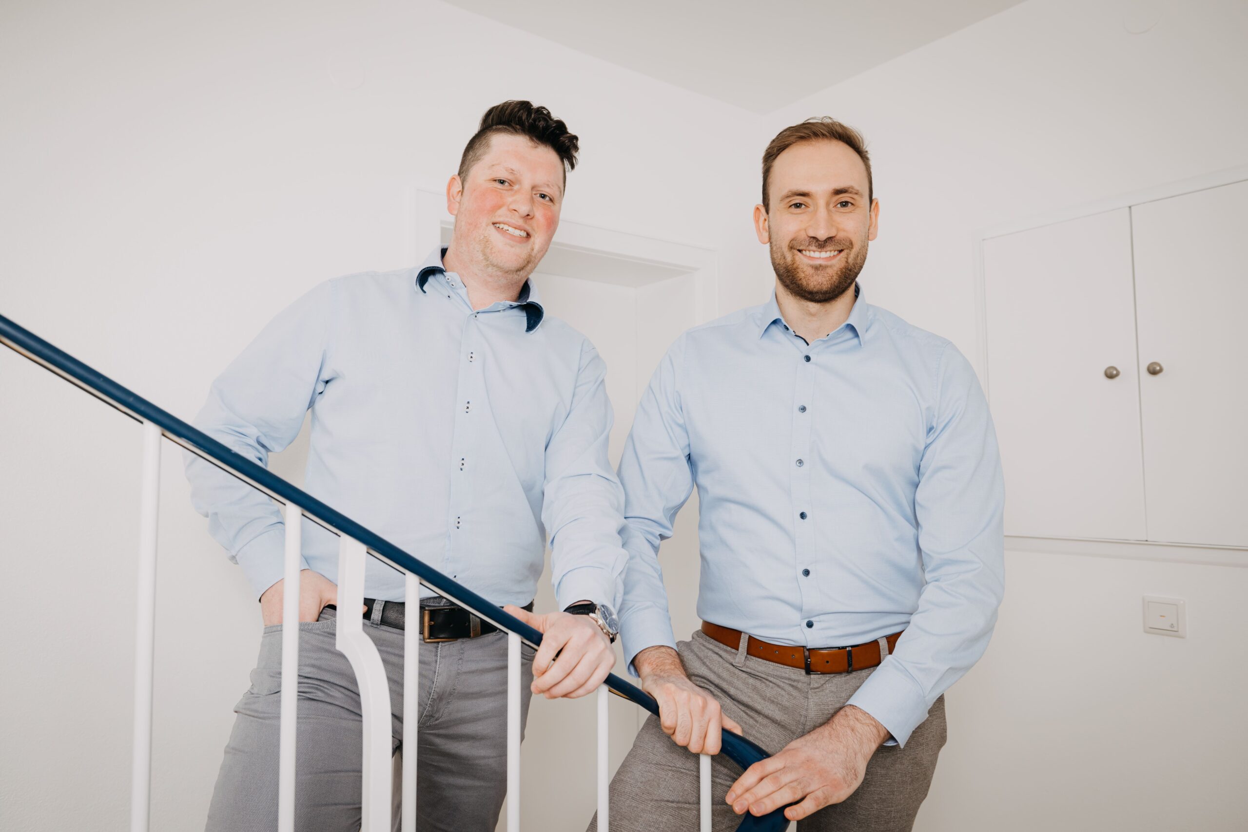 Henrik Ernst und Pascal Engelhardt, Geschäftsführer der Hoch2 Hausverwaltungs GmbH