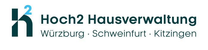 Hoch2 Hausverwaltung Logo – Würzburg, Schweinfurt, Kitzingen