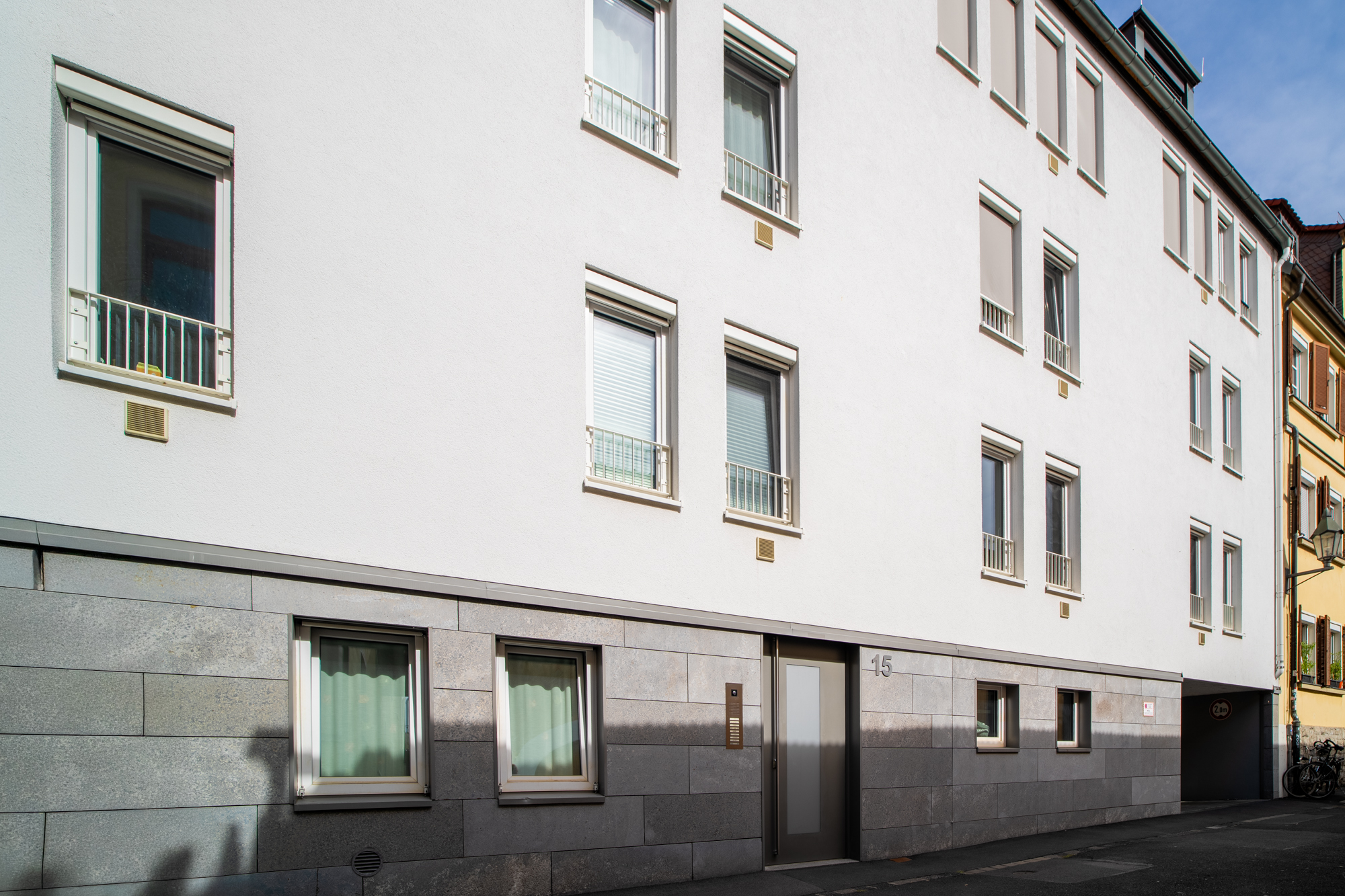 WEG-Wohnanlage in Würzburg, verwaltet von der Hoch2 Hausverwaltung, 9 Wohneinheiten